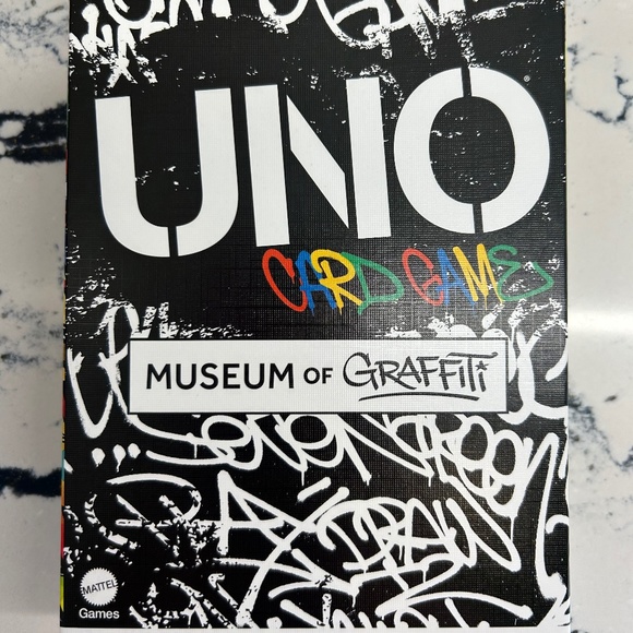 Mattel Creations Museum of Graffiti X UNO Card Deck HTY18 ART - Picture 1 of 4